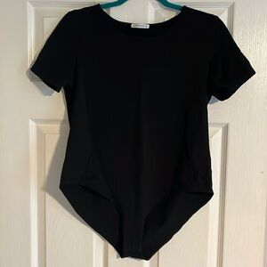 Mangopop Crew Neck Tee Bodysuit